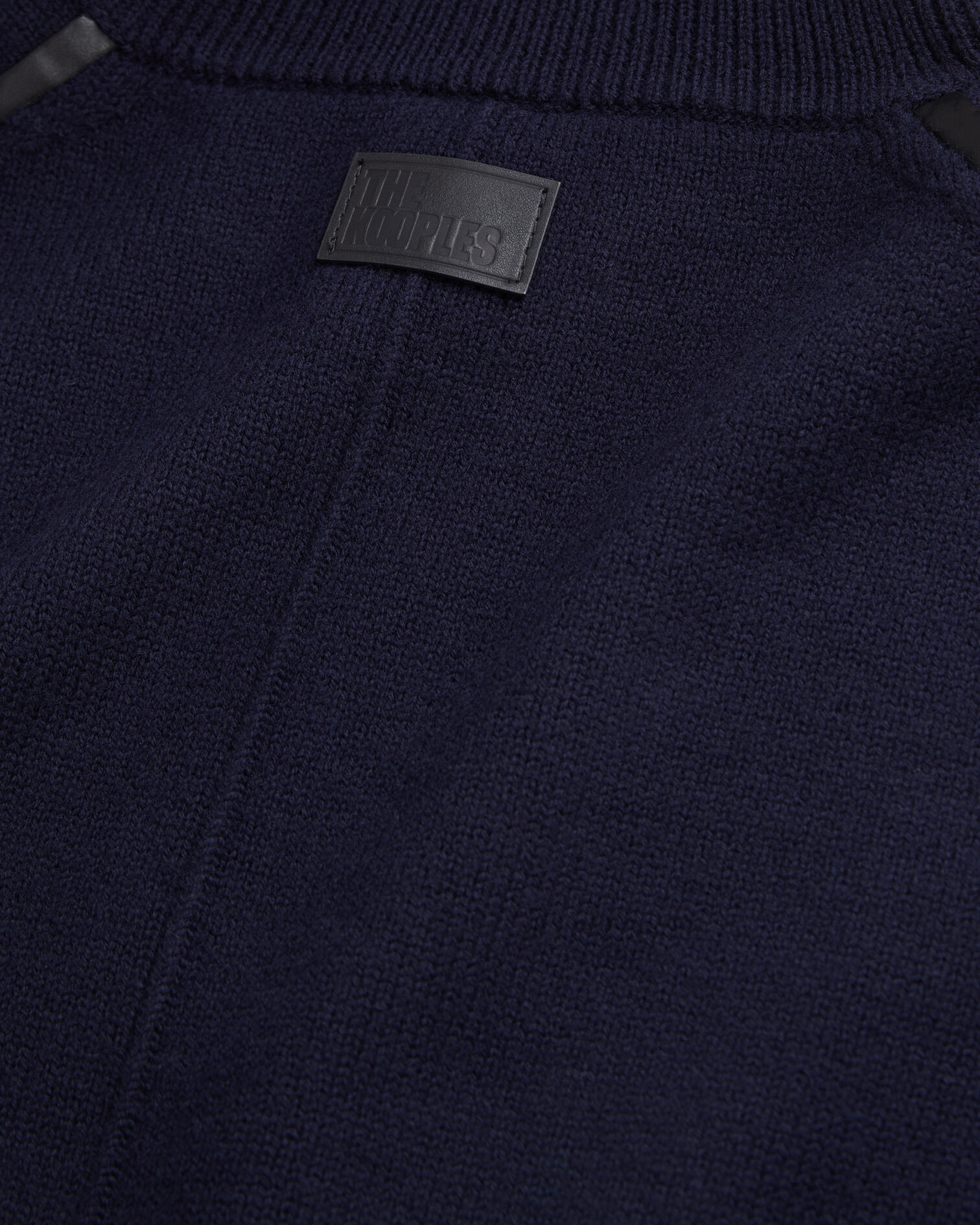 Blue wool sweater, NAVY, hi-res image number null