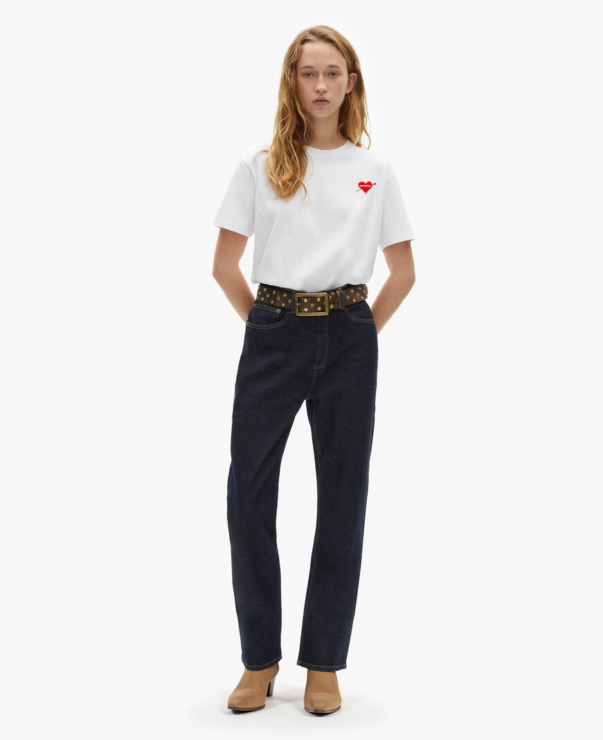 The Kooples DAMEN BLUE ELECTRIC boyfriend-jeans in dunkelblau