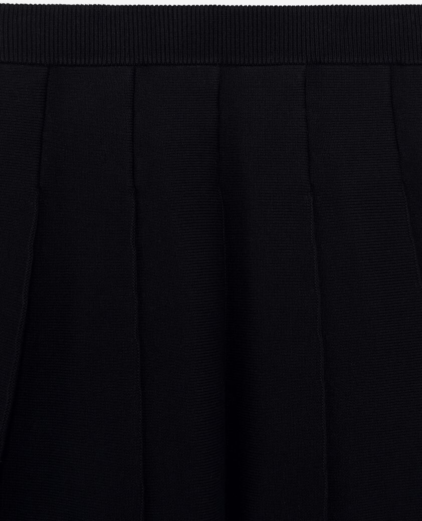 The Kooples WOMEN NAVY short black mesh skirt