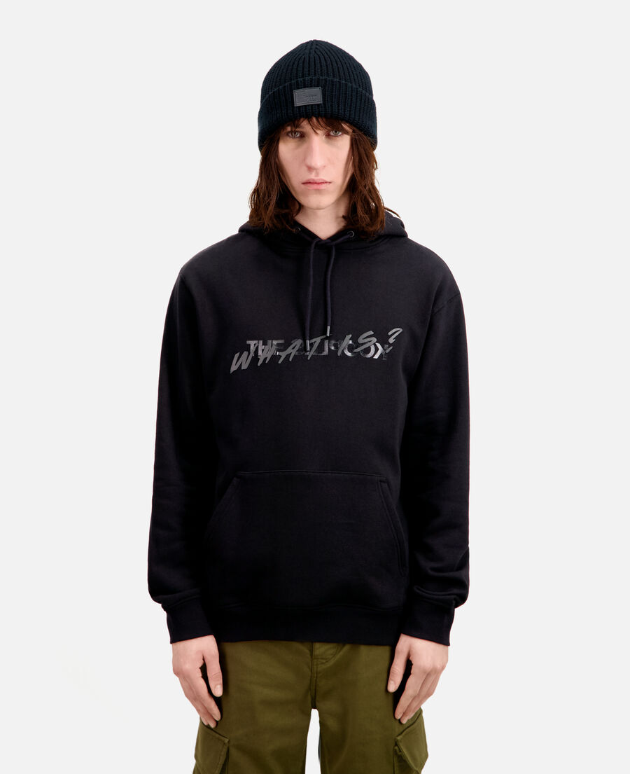 men's black what is hoodie