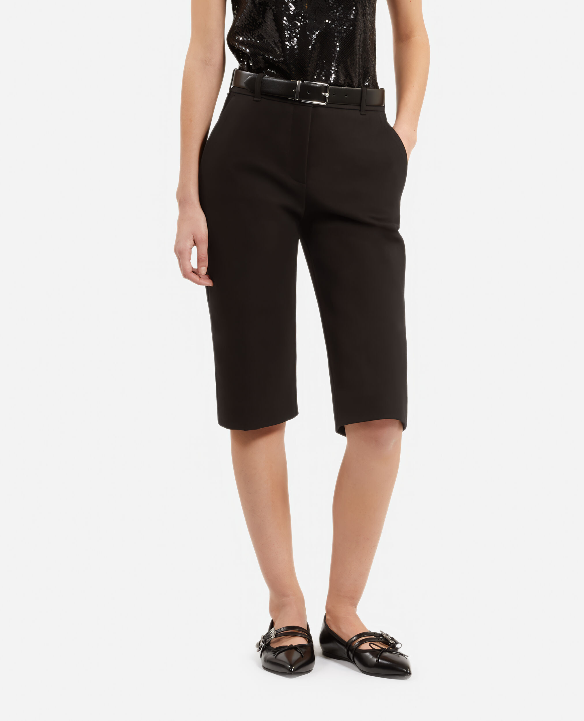 Bermuda capri noir, BLACK, hi-res image number null