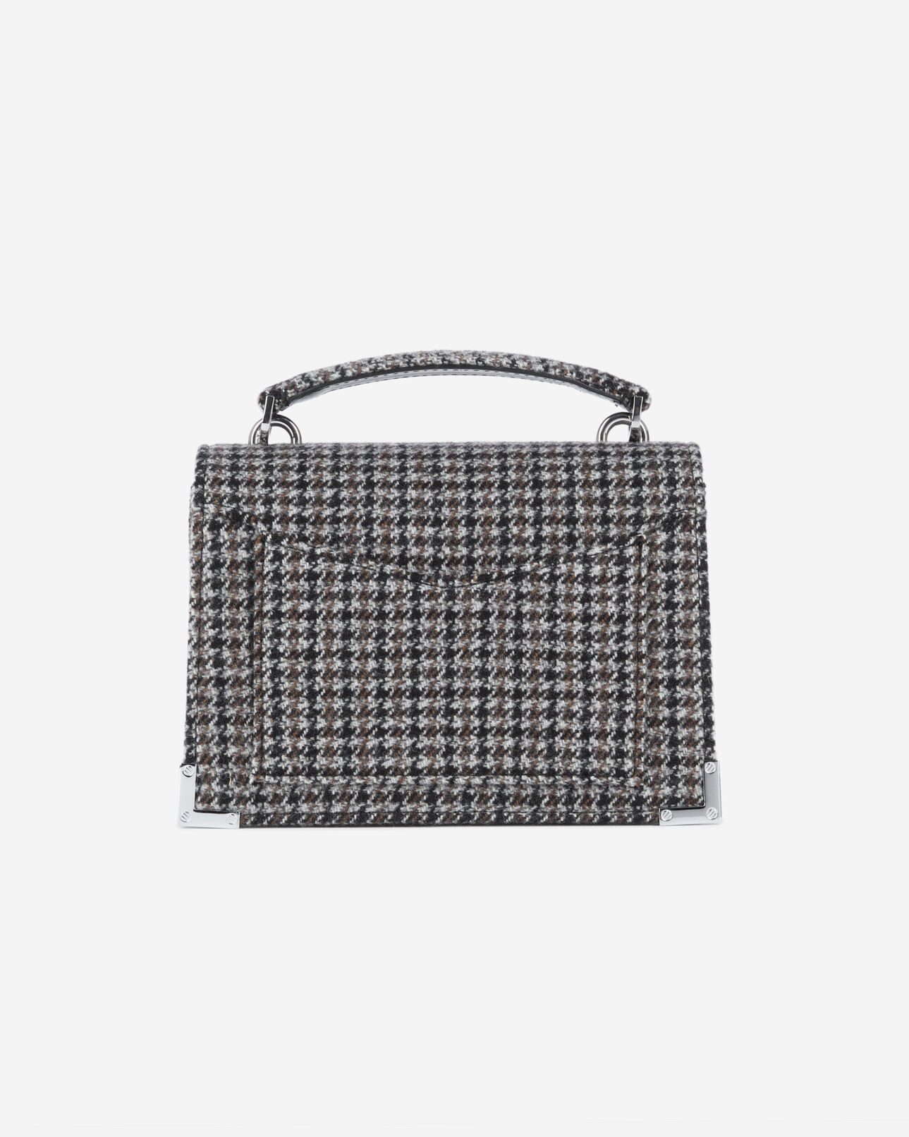 The Kooples FEMME BLACK sac emily small en laine mélangée