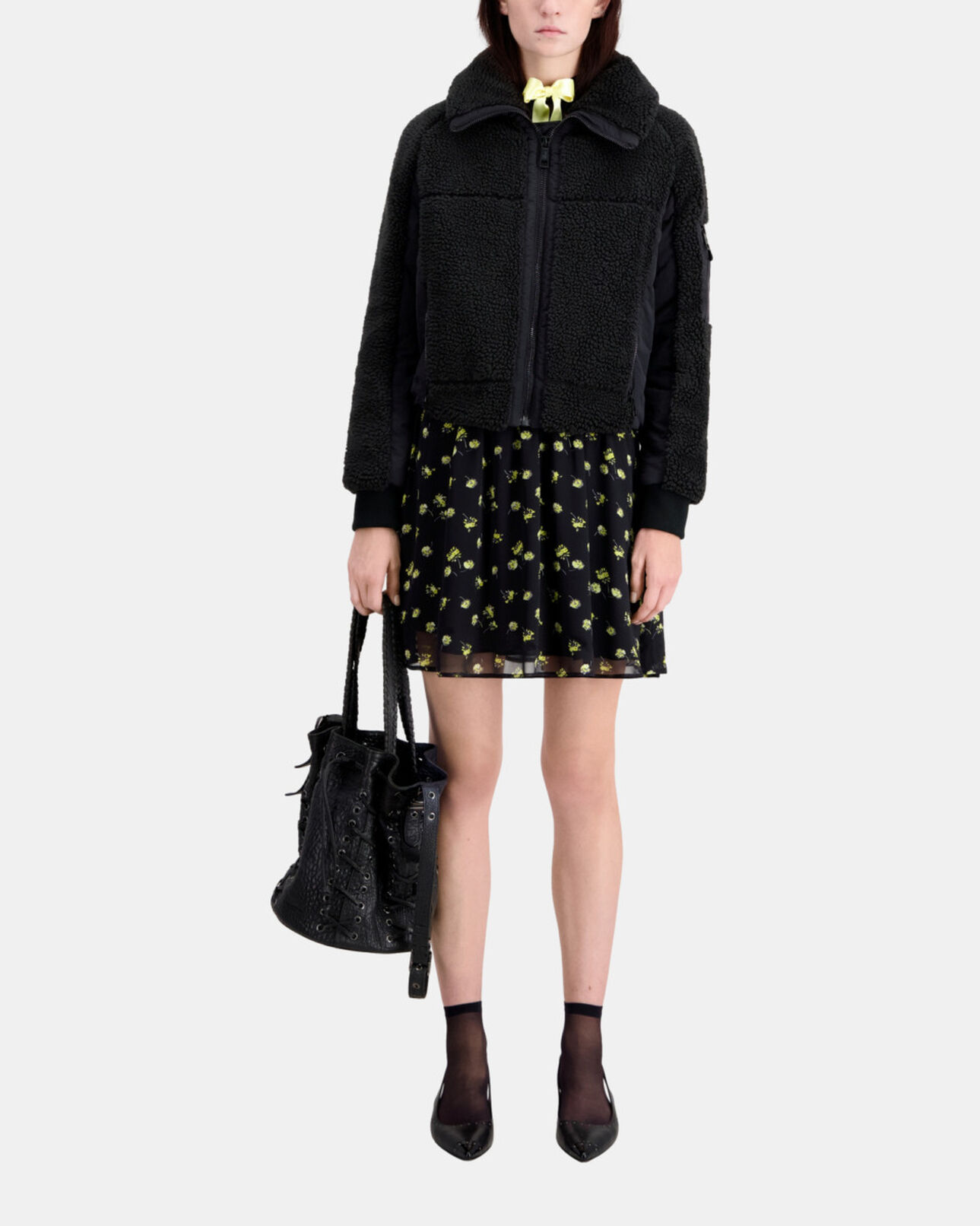 The Kooples FEMME BLACK blouson noir
