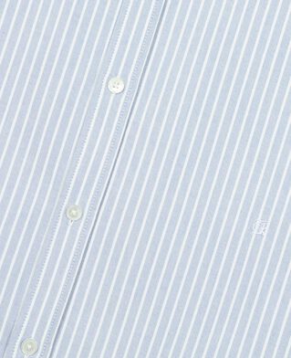 The Kooples WOMEN BLUE blue striped cotton shirt