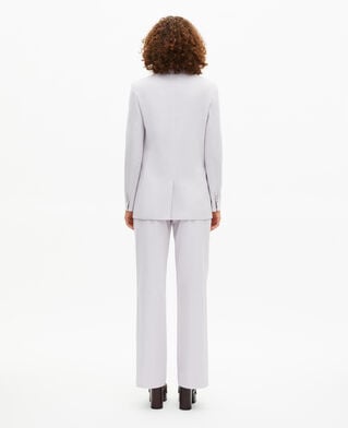 The Kooples F LIGHT PURPLE lilac straight suit jacket