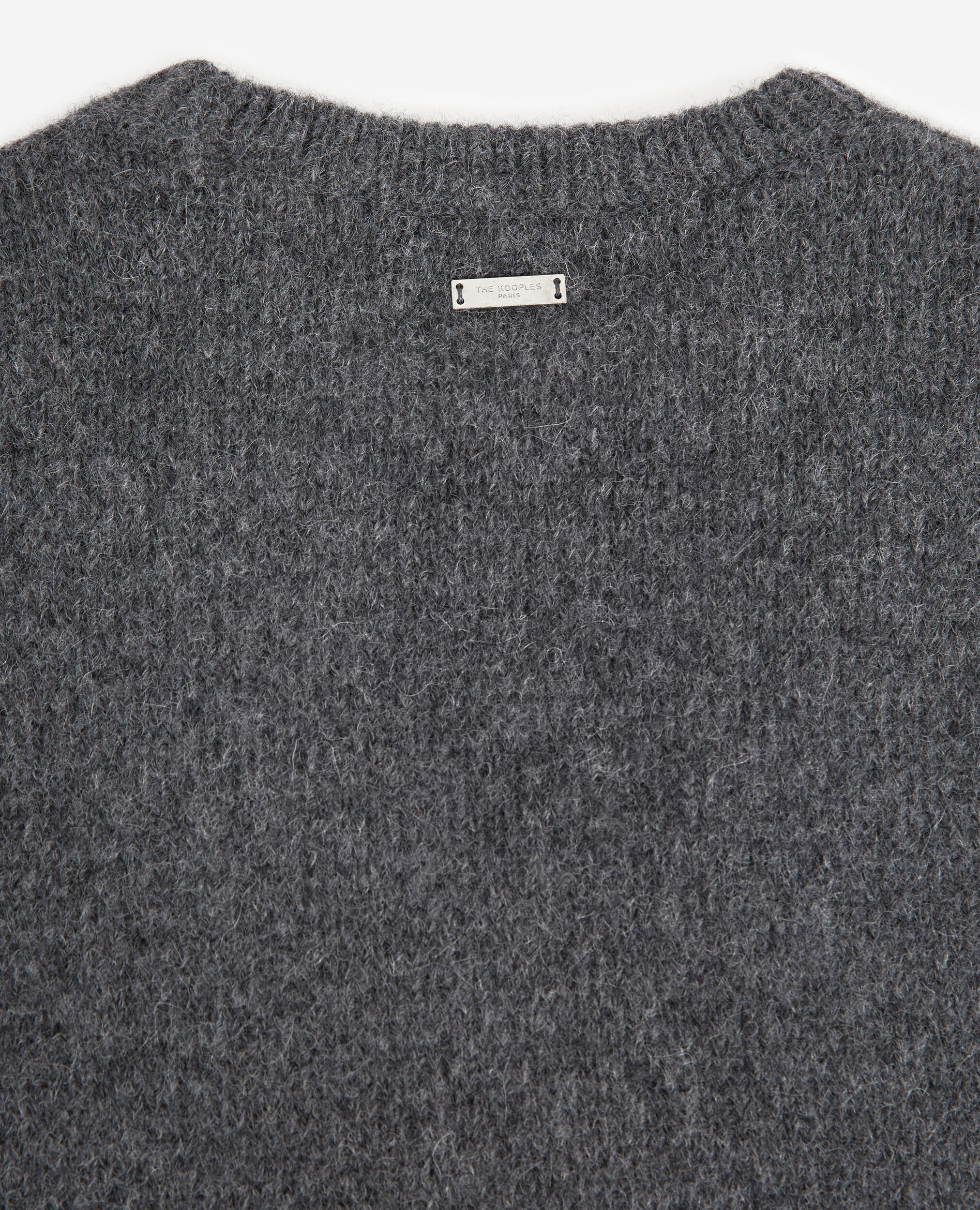 Jersey lana alpaca gris oscuro amplio, DARK GREY, hi-res image number null