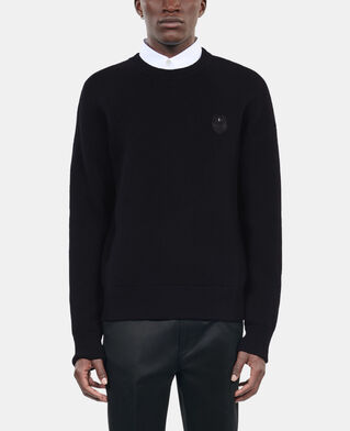 The Kooples MEN BLACK black wool sweater