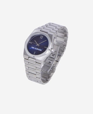 The Kooples UNISEX NAVY / SILVER was ist eine silberne uhr mit blauem zifferblatt