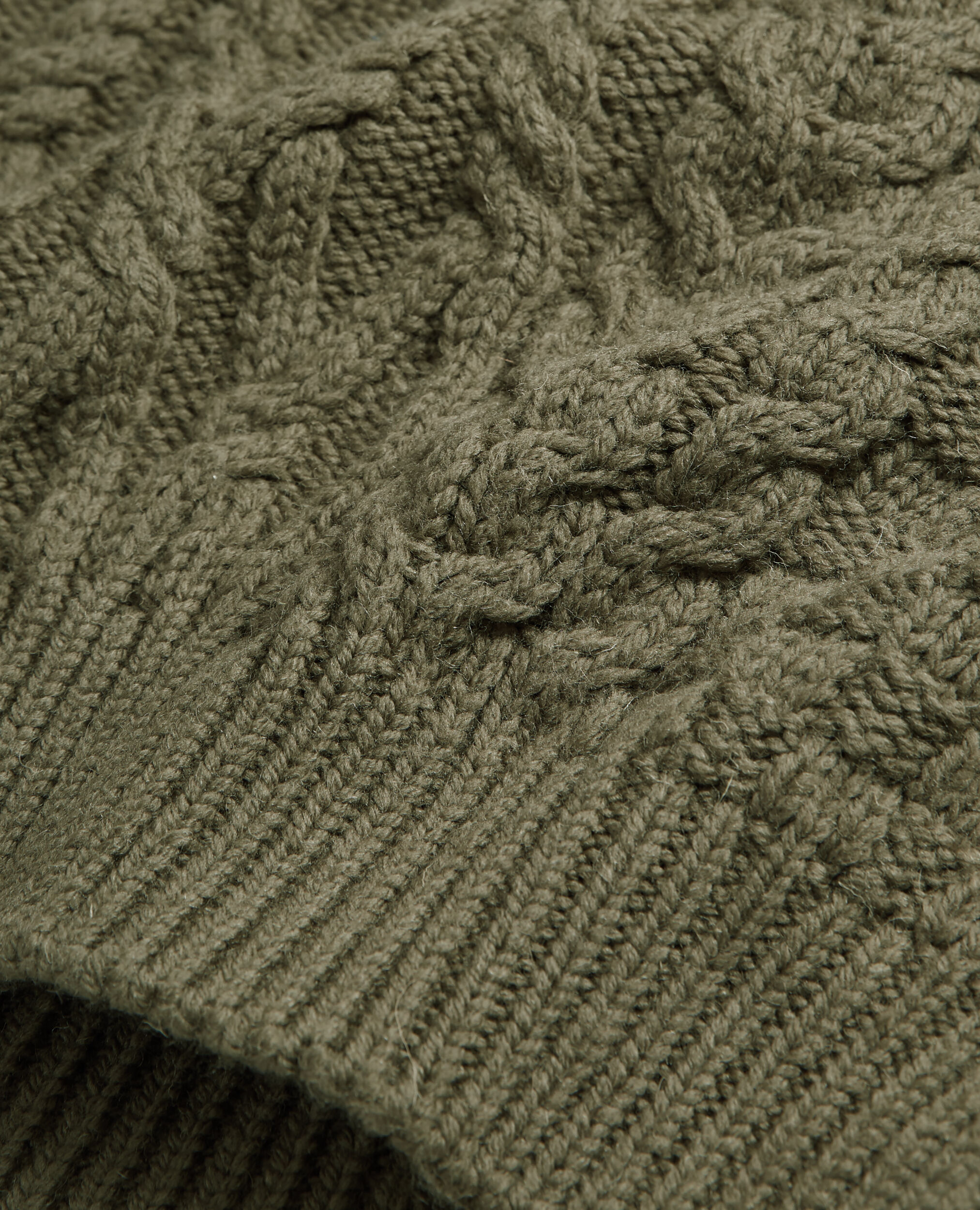 Khaki wool sweater, KAKI, hi-res image number null