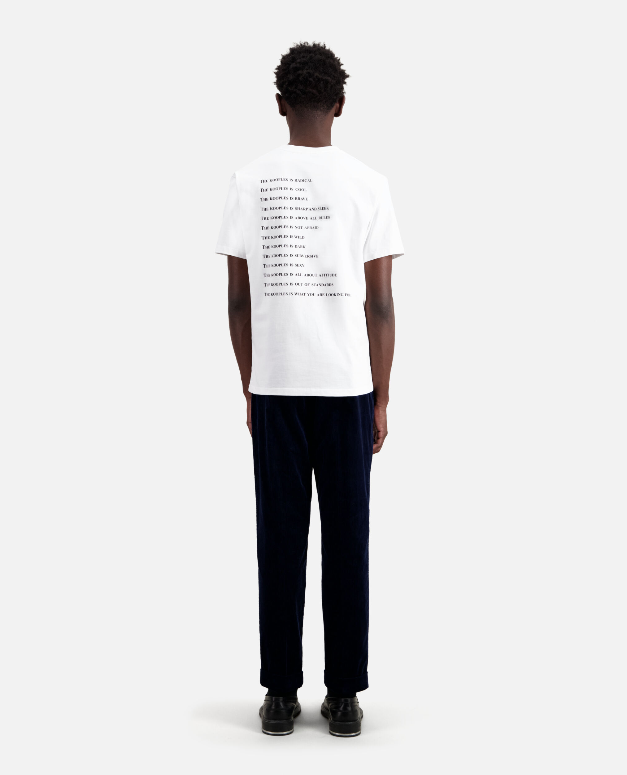Men's white what is t-shirt, WHITE, hi-res image number null