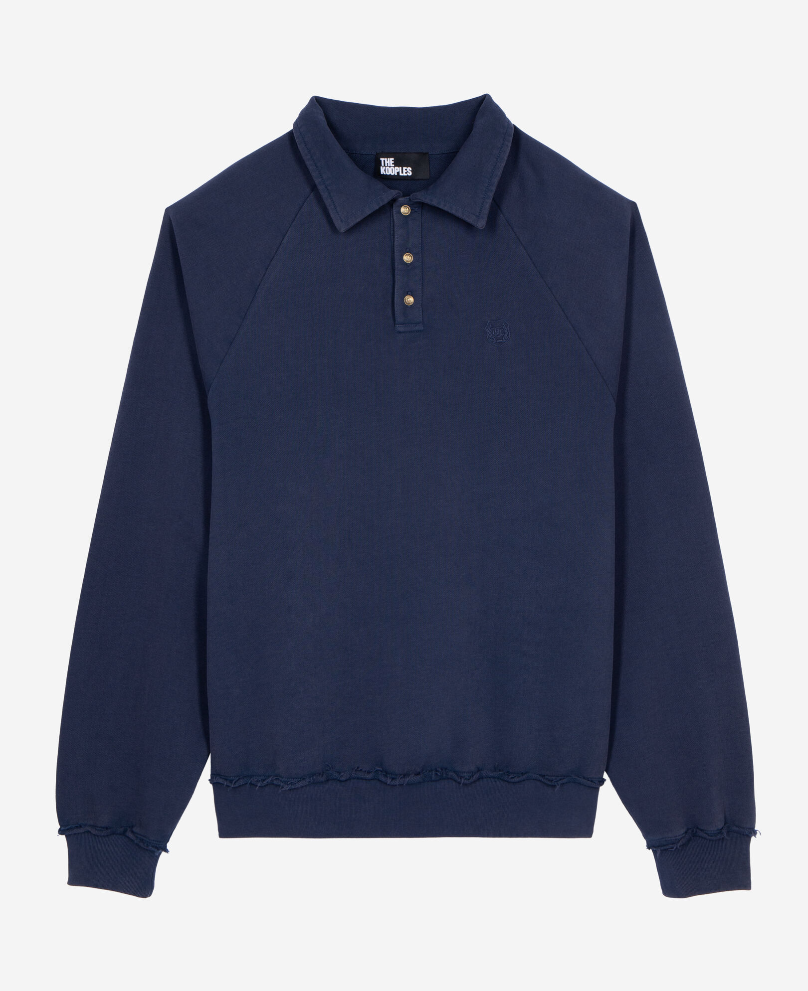 The Kooples MEN DARK NAVY navy sweatshirt
