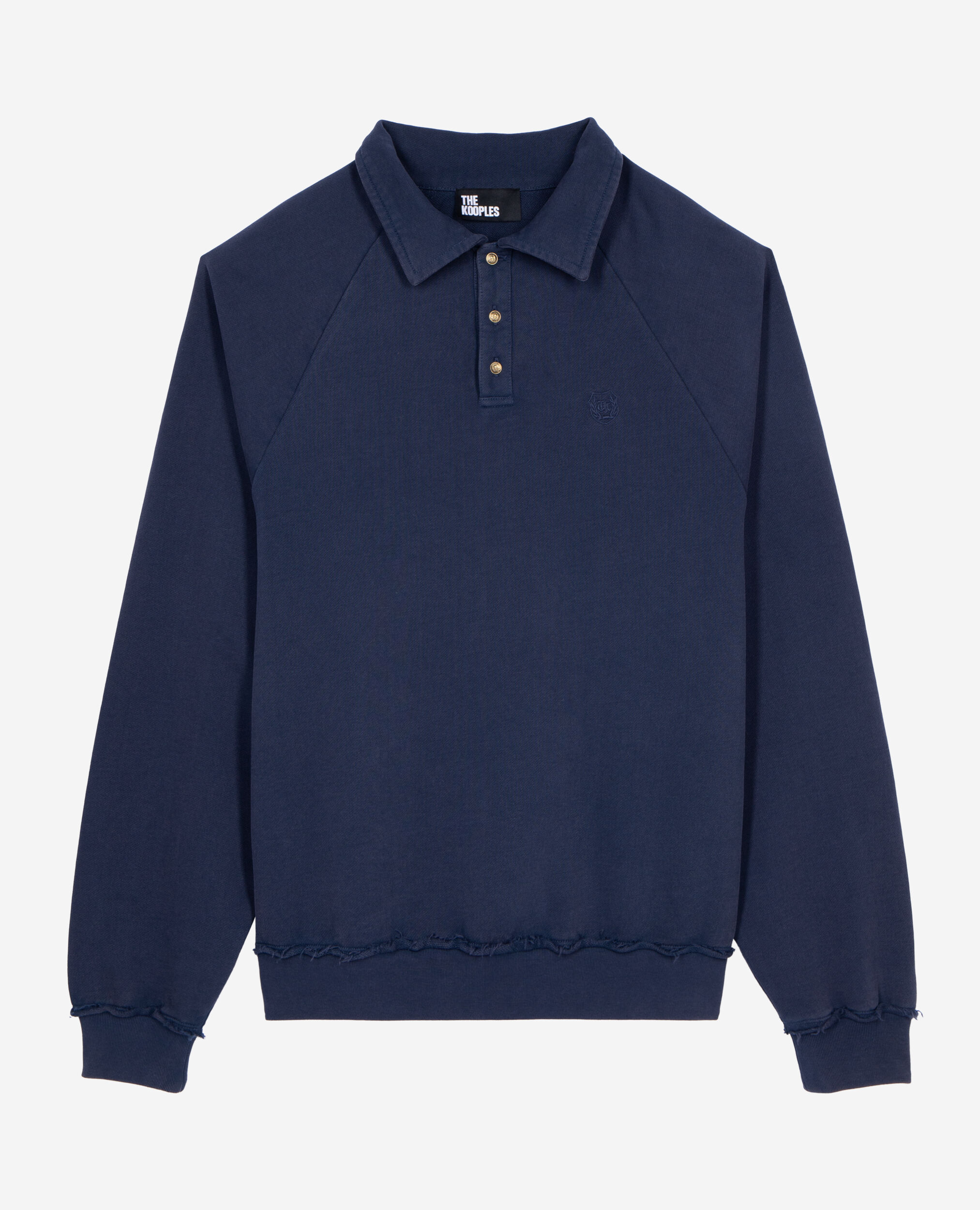 Navy sweatshirt, DARK NAVY, hi-res image number null