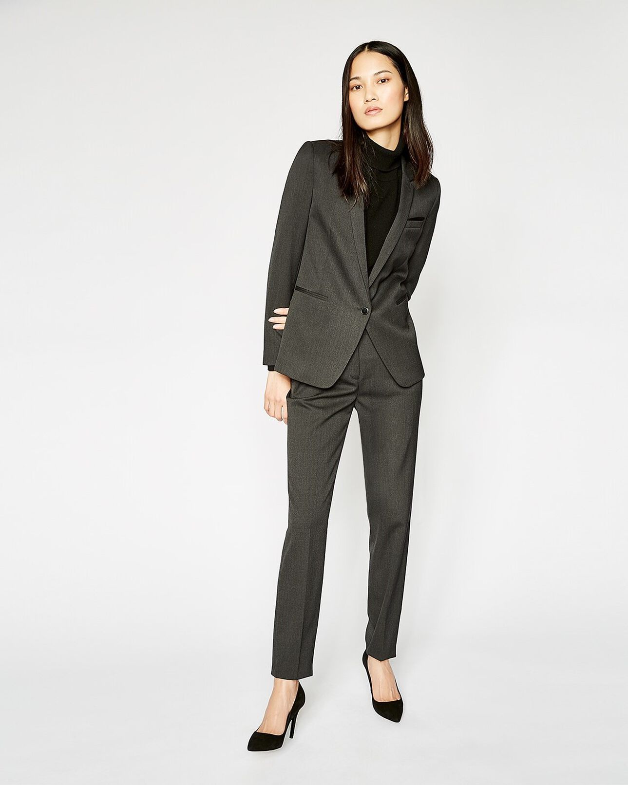 The Kooples WOMEN DARK GREY jacket