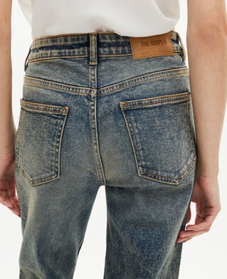 The Kooples FEMME BLUE jean bootcut bleu