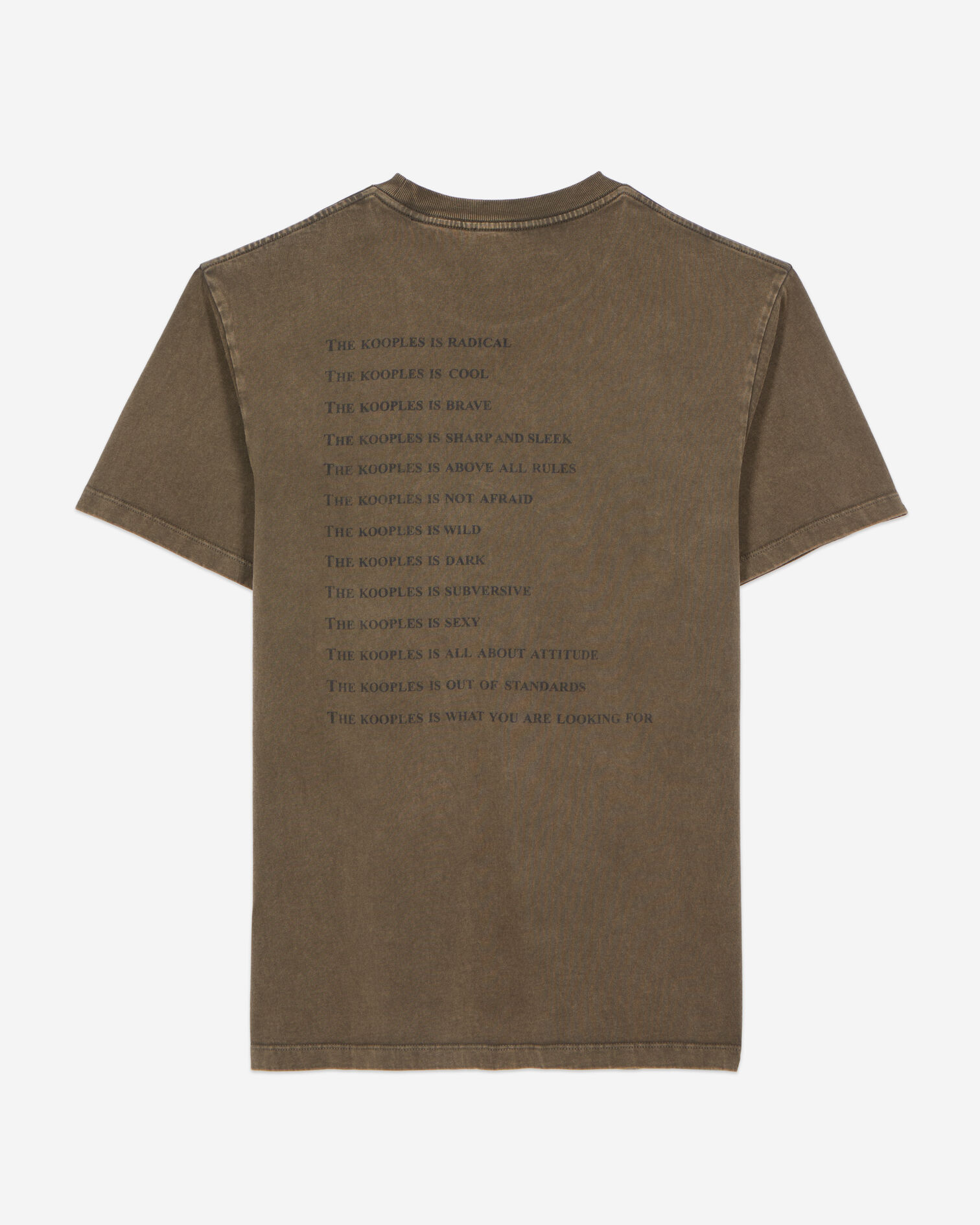 Khaki What t-shirt, KAKI, hi-res image number null