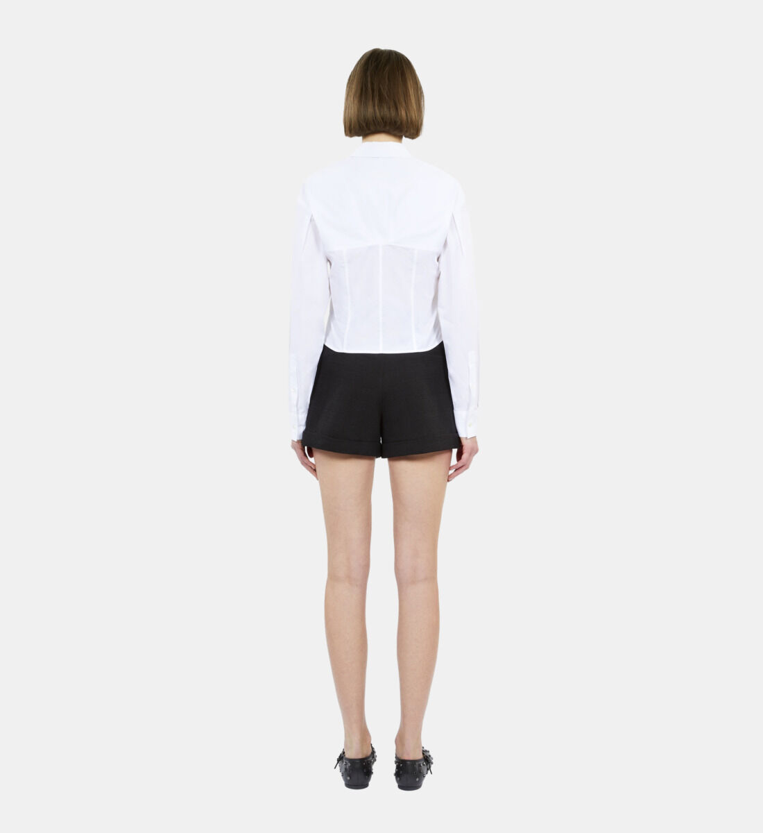 Chemise blanche avec new arrivals corset