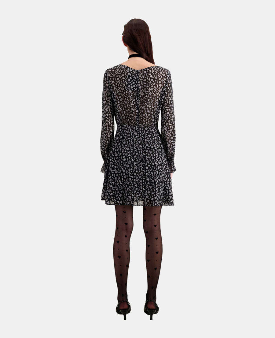 short printed dress