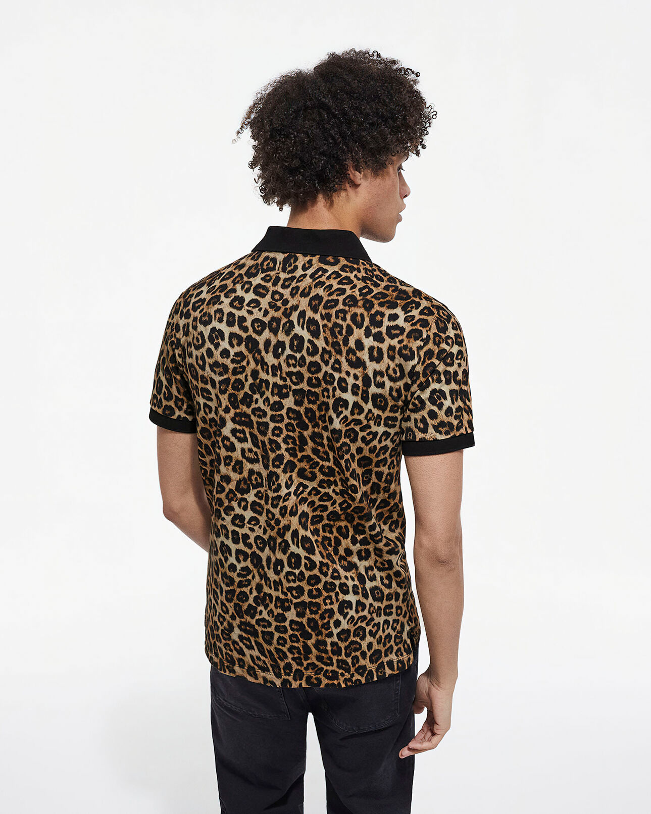 The Kooples HOMME LEOPARD polo léopard