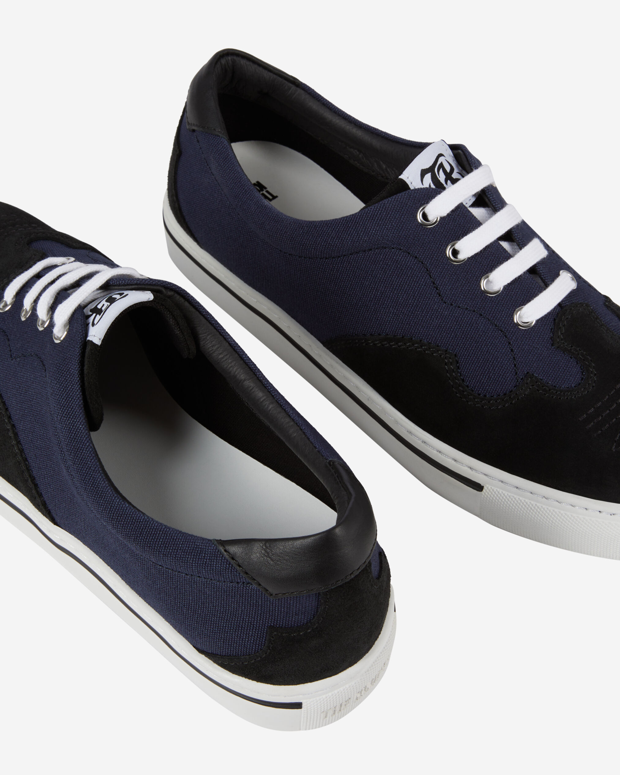 Navy blue canvas sneakers outlet