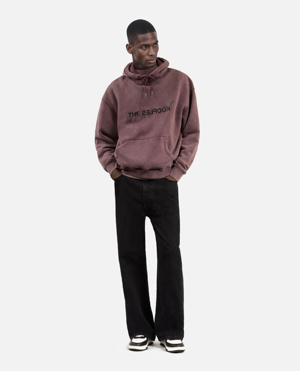 The Kooples HERREN FIGUE what is bordeaux kapuzen-sweatshirt