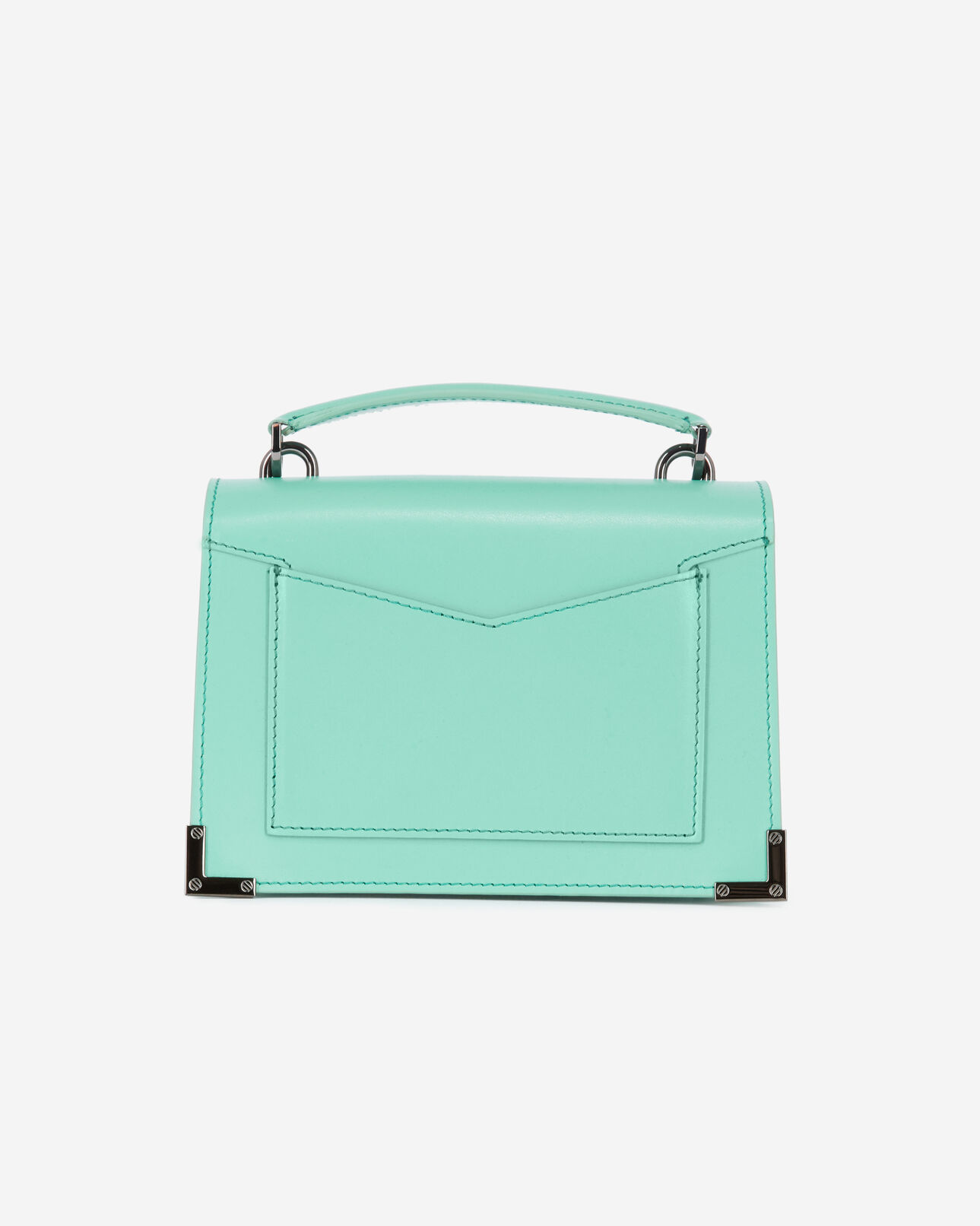 The Kooples WOMEN MINT emily small green leather bag