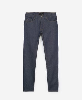 The Kooples MEN BLUE BRUT slim-fit dark blue vintage jeans