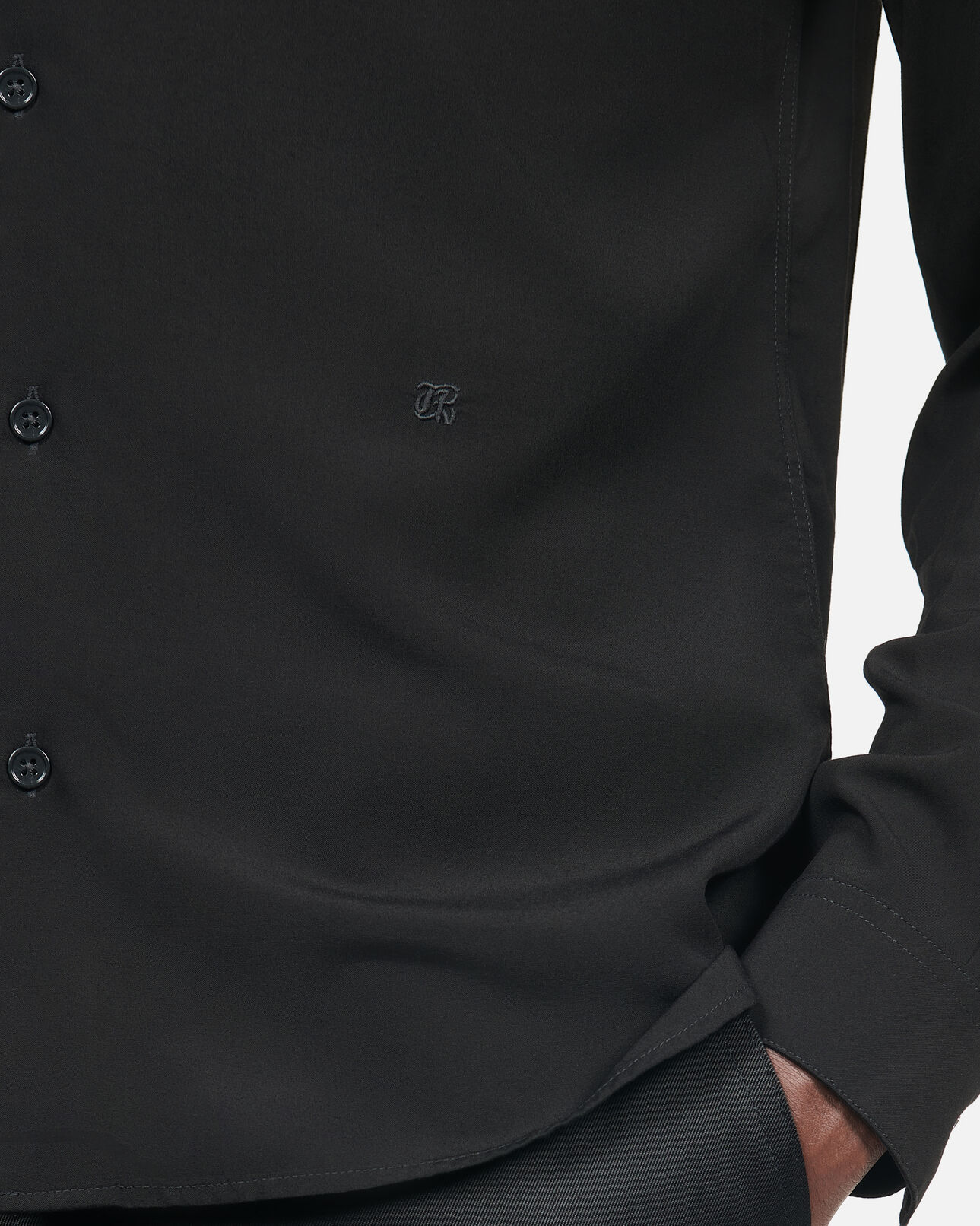 The Kooples MEN BLACK black shirt