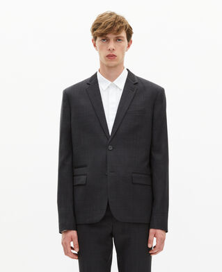 The Kooples HERREN BLACK black check suit jacket