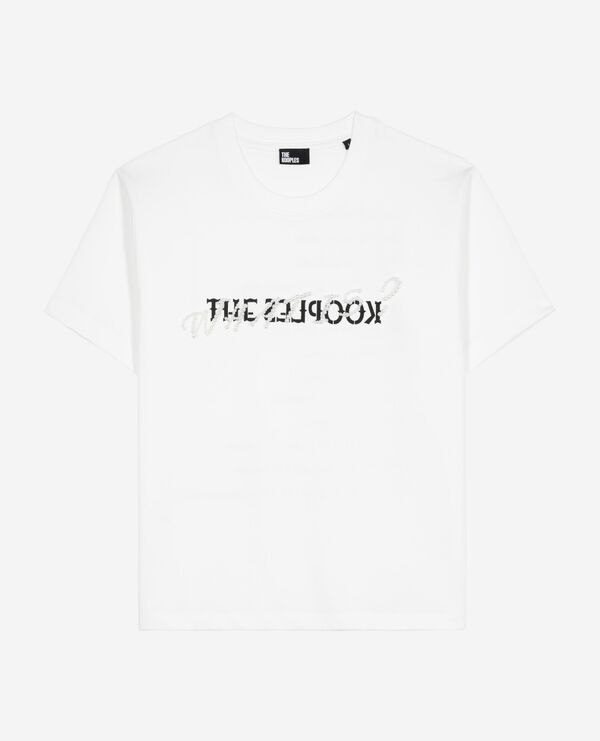 The Kooples FEMME WHITE t-shirt what is avec perles blanc