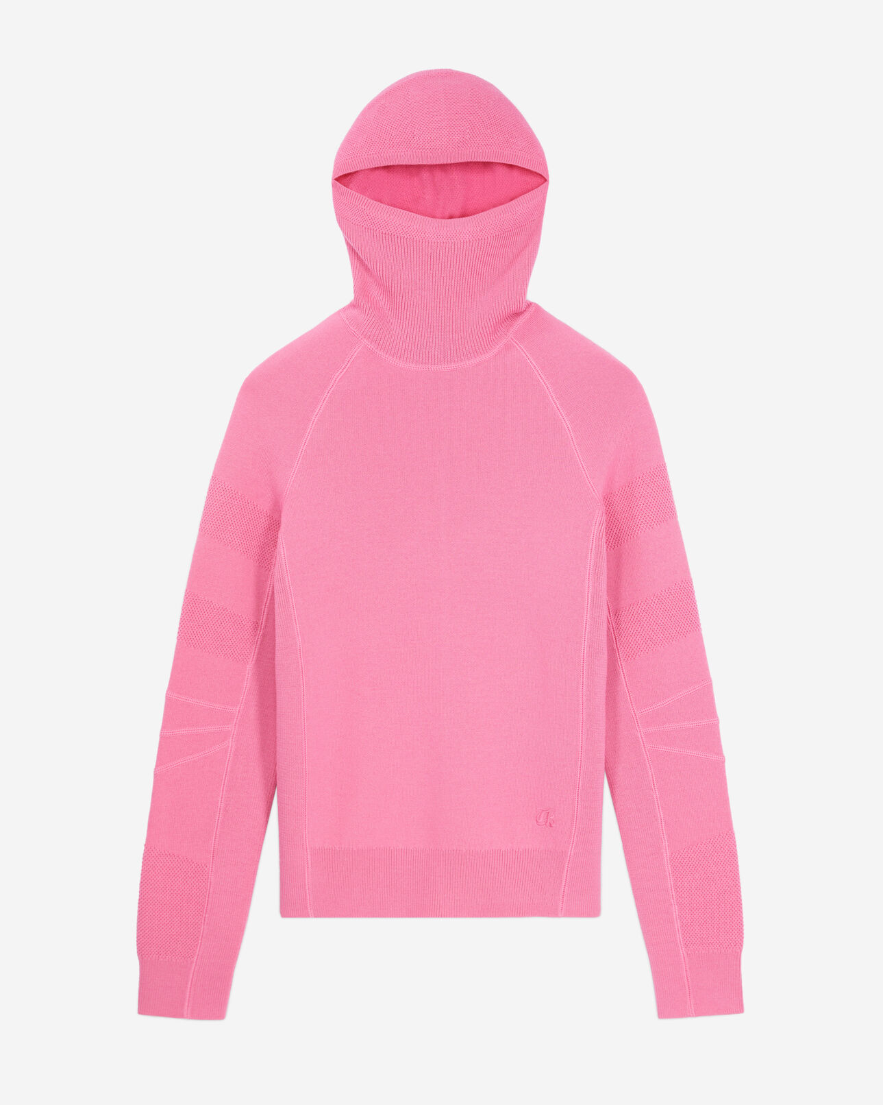 The Kooples WOMEN OLD PINK pink balaclava sweater