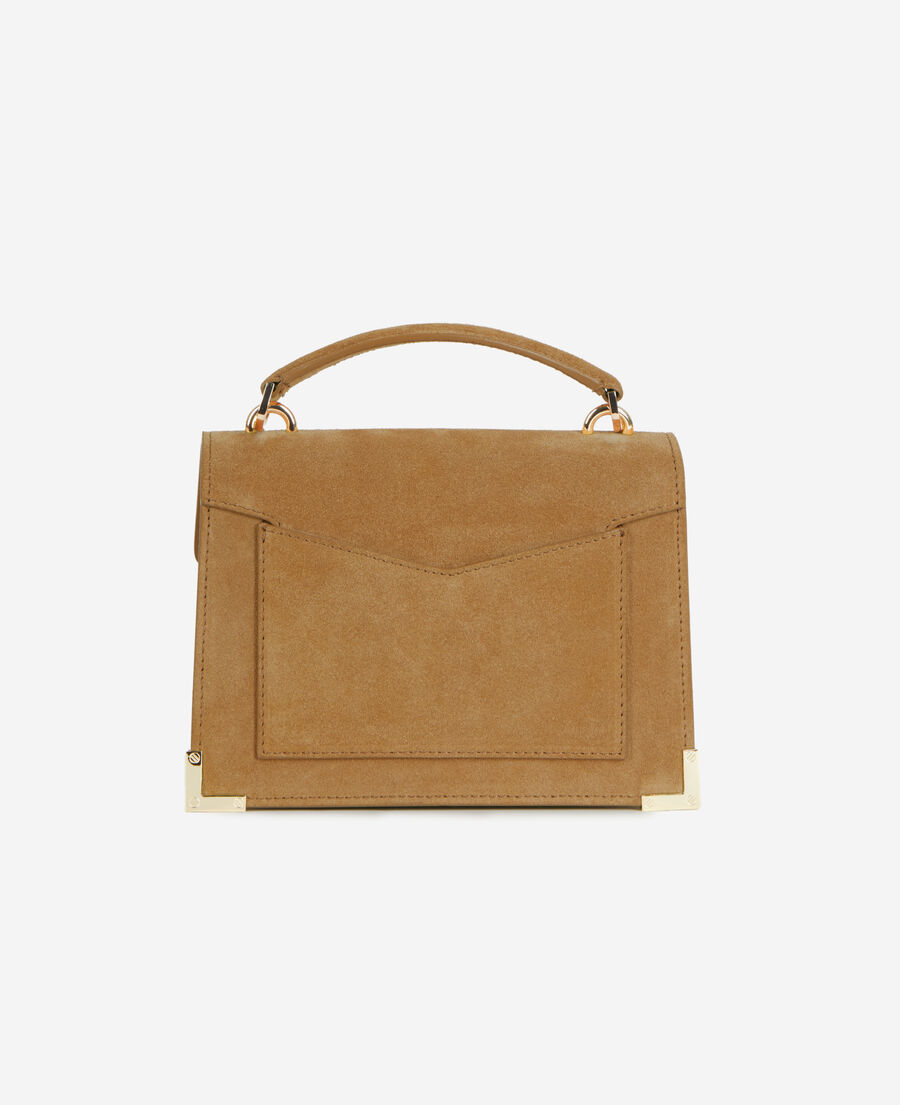 small emily bag in camel leather