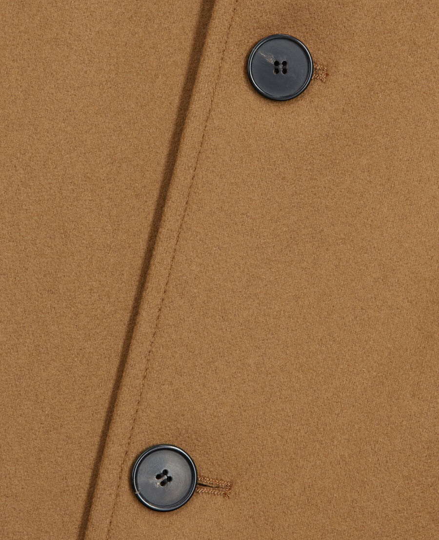 The Kooples HERREN CAMEL camelfarbener wollmantel