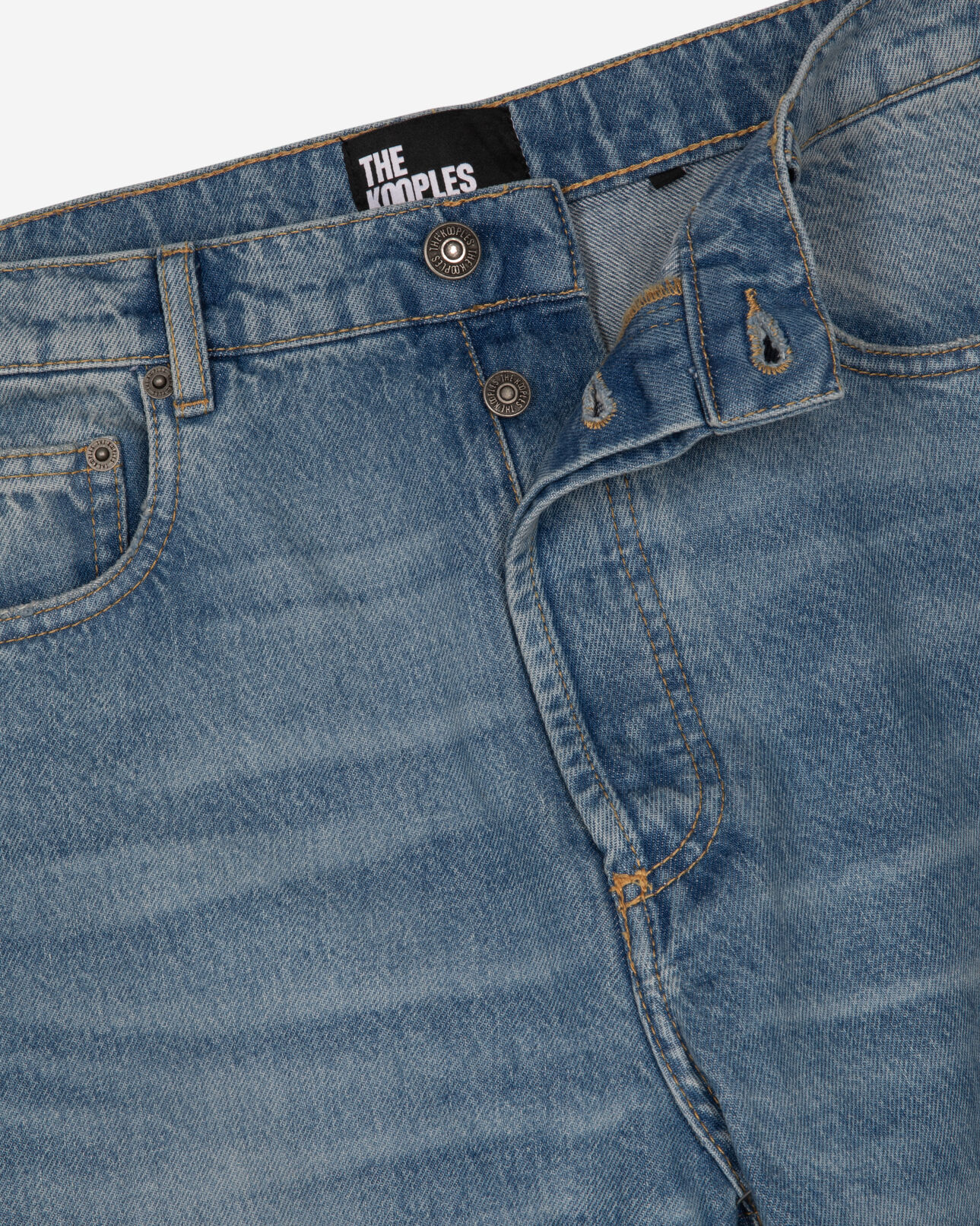 The Kooples HOMME BABY BLUE jean droit bleu