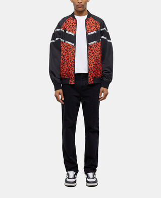 The Kooples HERREN MULTICOLOR zweifarbige jacke mit logo-streifen