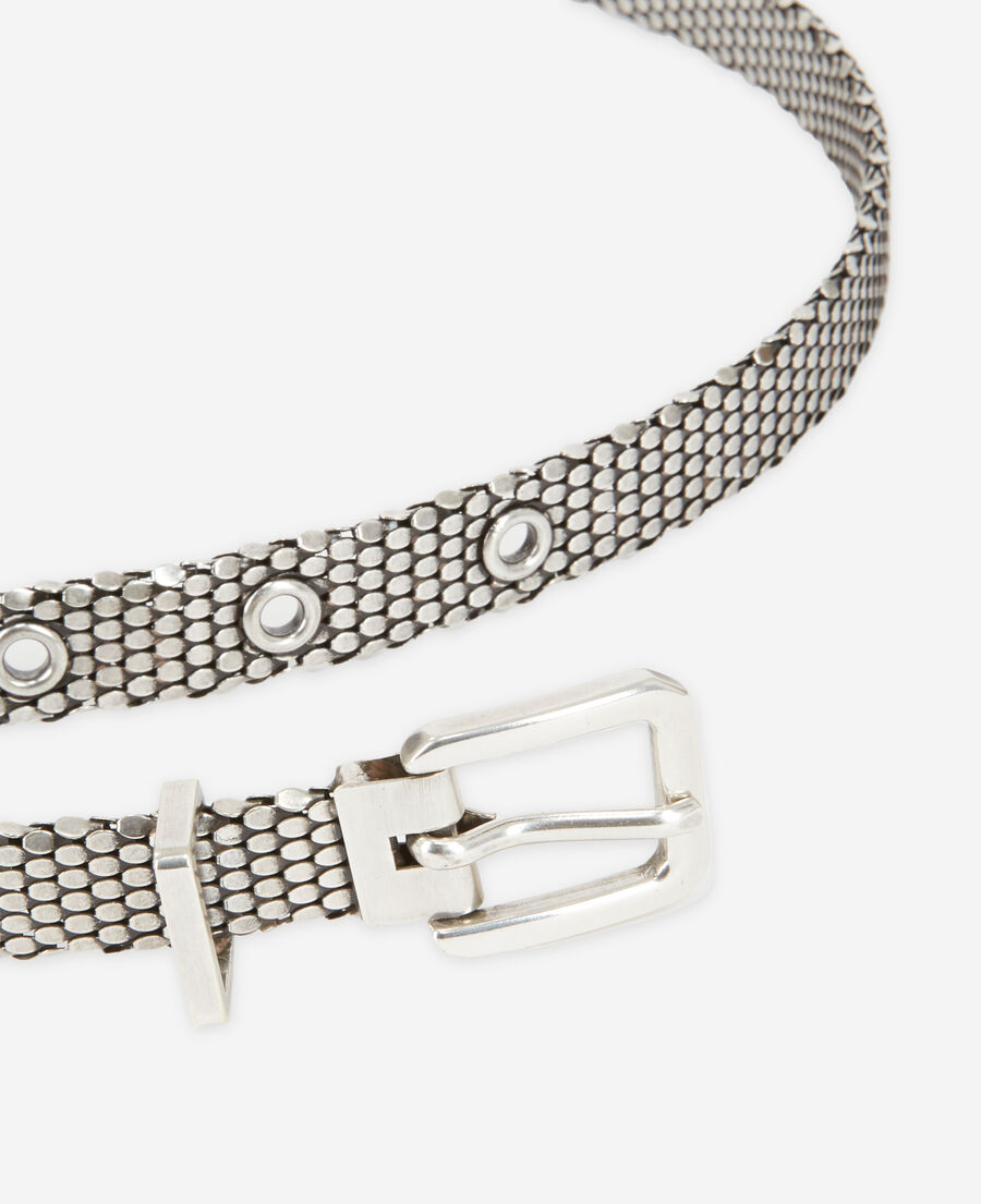 silver belt