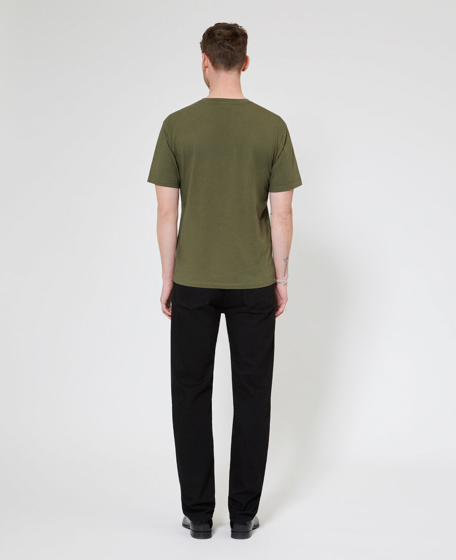 The Kooples MEN FORET t-shirt with the kooples khaki crest