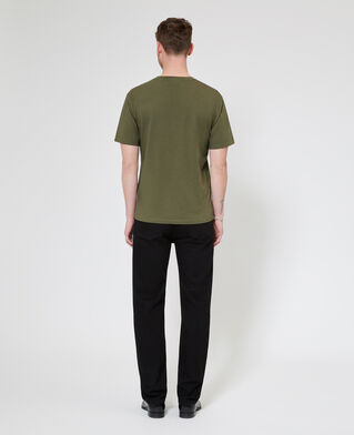 The Kooples MEN FORET t-shirt with the kooples khaki crest