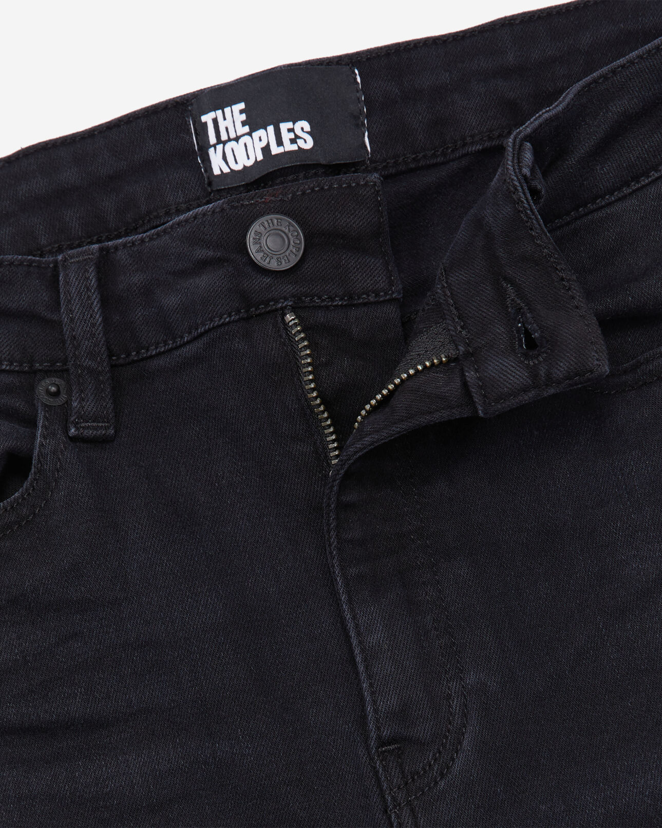 The Kooples DAMEN BLACK schwarze röhrenjeans