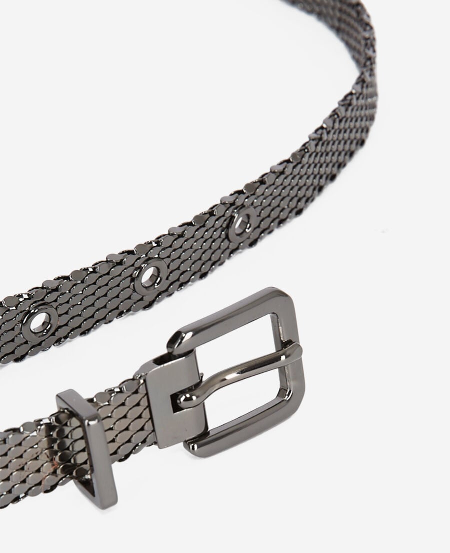 The Kooples FEMME BLACK ceinture noire