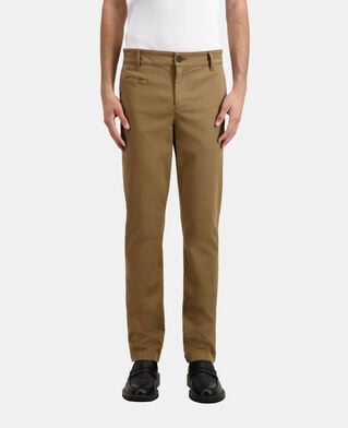 The Kooples HERREN CAMEL beige chinohose