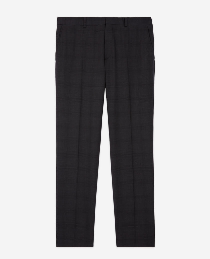 The Kooples HOMME BLACK pantalon de costume &agrave; motif