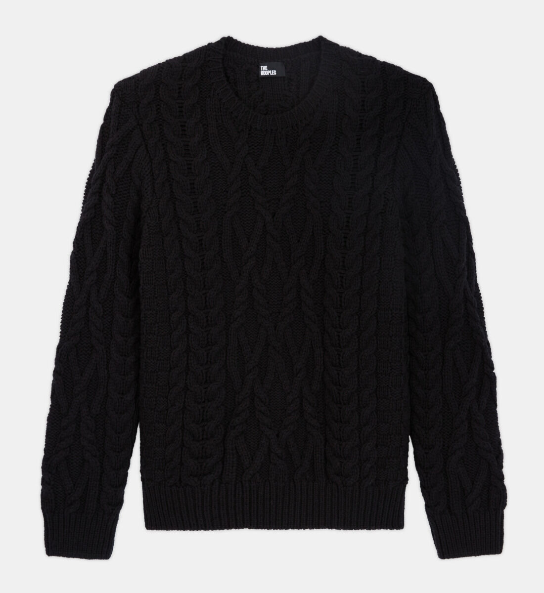 Plain black sweater clearance