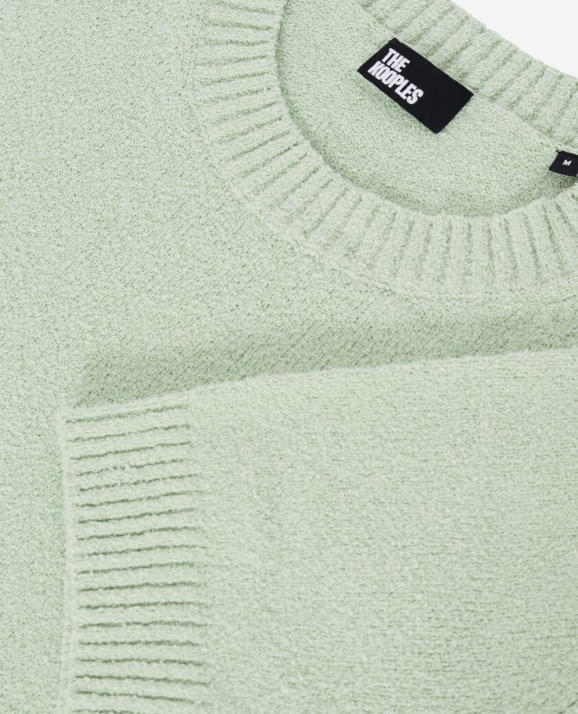 The Kooples MEN ALMOND GREEN almond green short-sleeved sweater