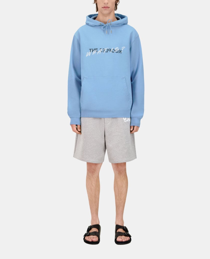 The Kooples MEN STEEL BLUE blue what is hoodie