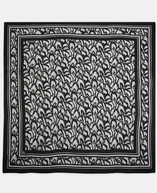 The Kooples MIXTE ECRU foulard en cachemire imprimé