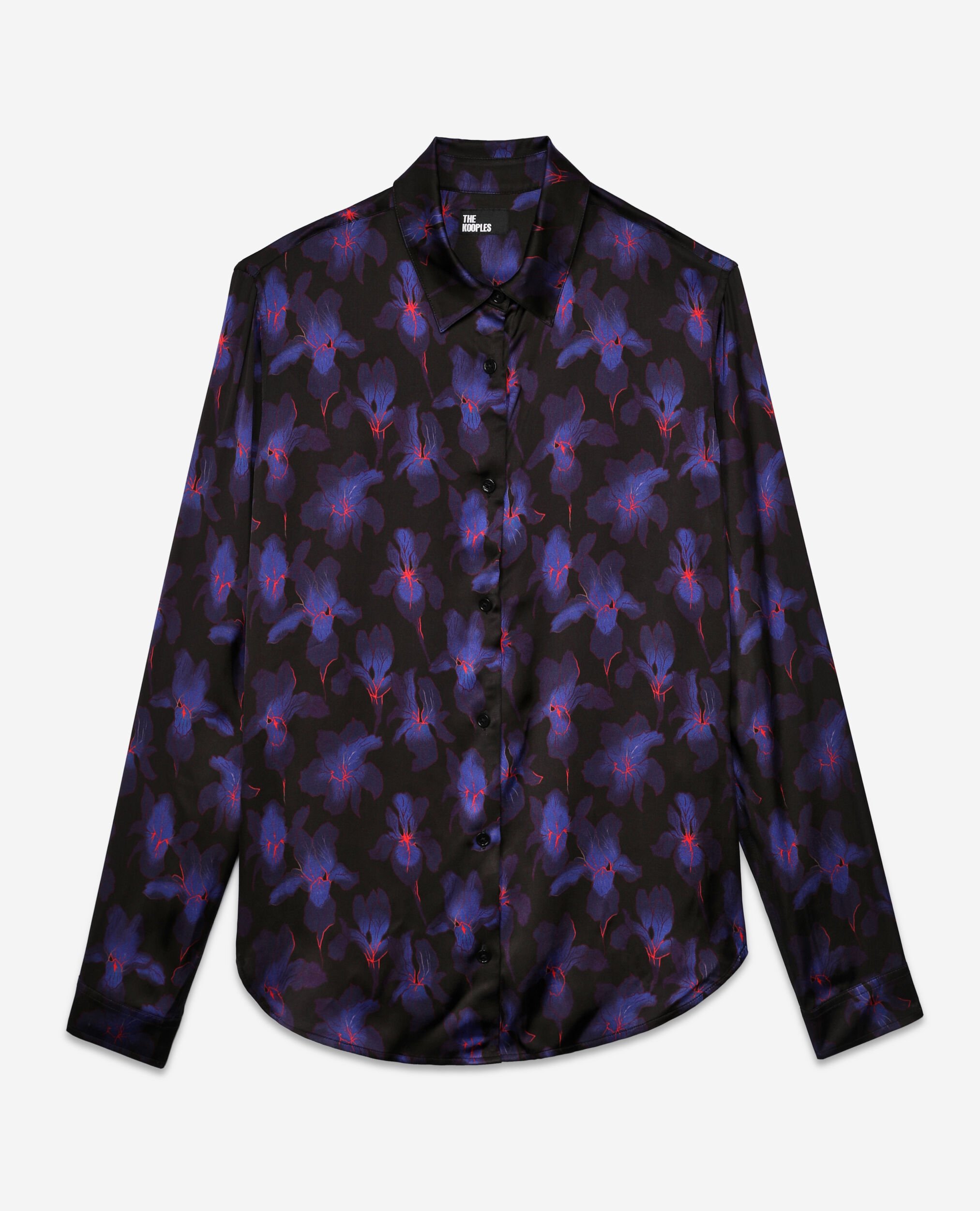 Bedrucktes Hemd, BLACK /LIGHT PINK / BLUE, hi-res image number null