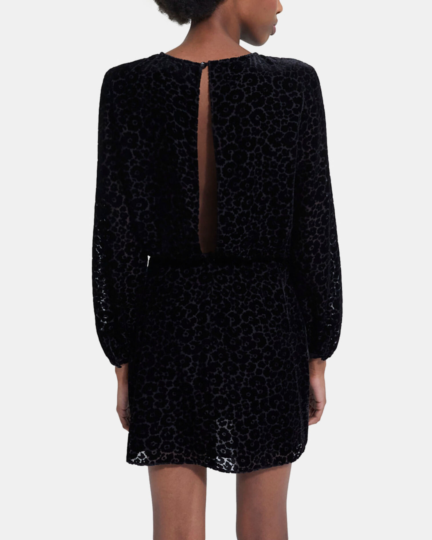 Short black dress, BLACK, hi-res image number null