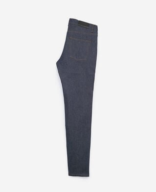 The Kooples MEN BLUE BRUT slim-fit dark blue vintage jeans