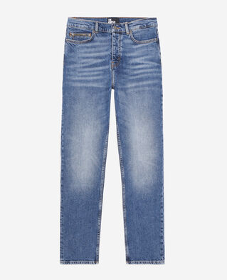 The Kooples HOMME BLUE DENIM jean bleu fonc&eacute; slim