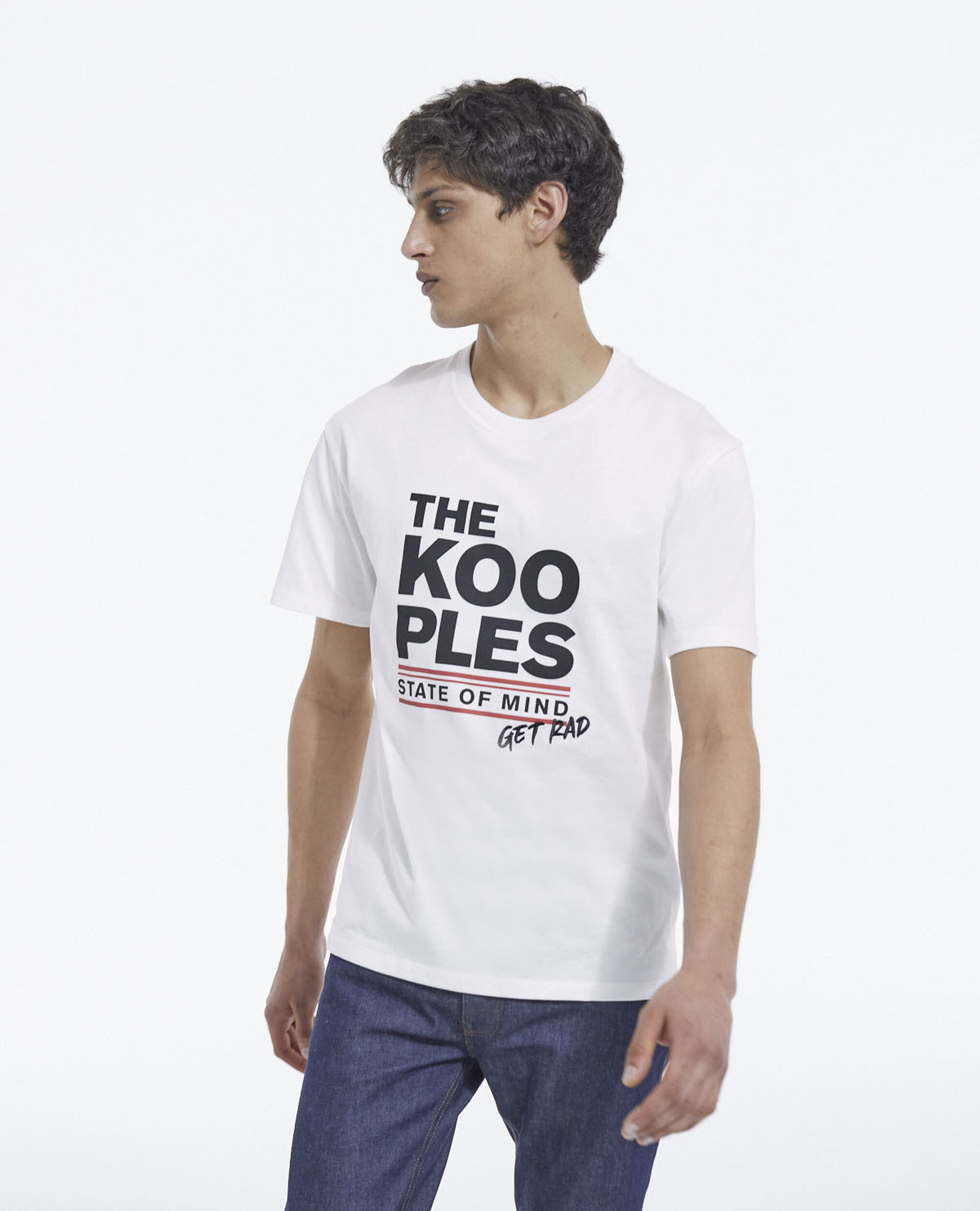 T-Shirt The Kooples-Logo, WHITE, hi-res image number null